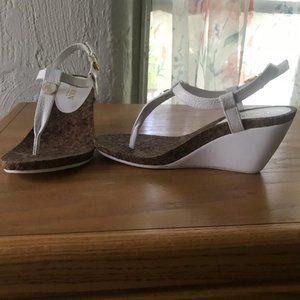 Ralph Lauren Women's Reeta Wedge Thong Sandals